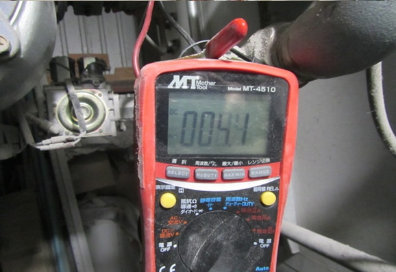 8.フレーム電流値測定<br>安定し良好