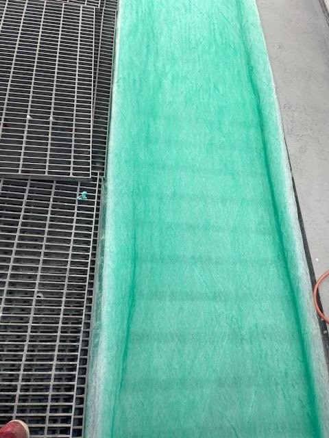 排気床フィルター：在庫分で交換する