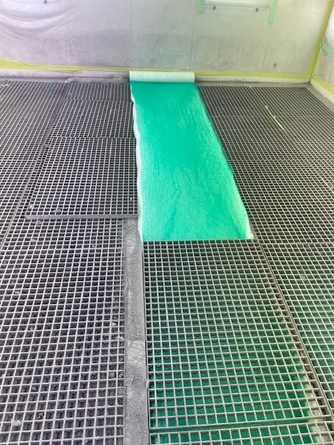 床フィルター 在庫分にて交換する