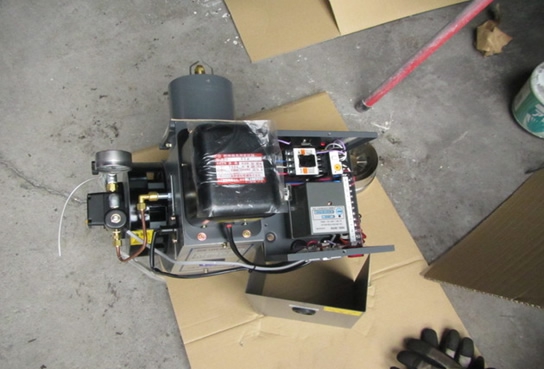 2.新規取付用バーナー<br>日精オーバル製　LT-16T