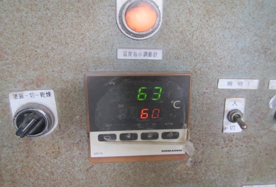 6.ブース操作盤<br>温調・発停確認